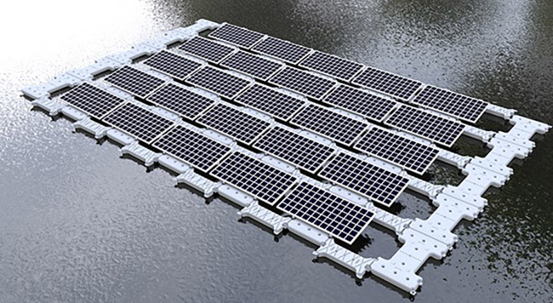 Drijvende zonnepanelen: soorten en toepassingsscenario's